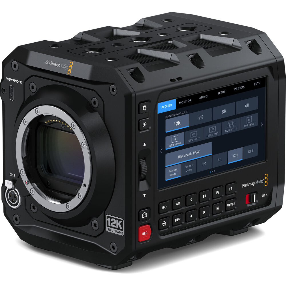 Blackmagic Design PYXIS 12K Large-Format Digital Film Camera (L-Mount ...