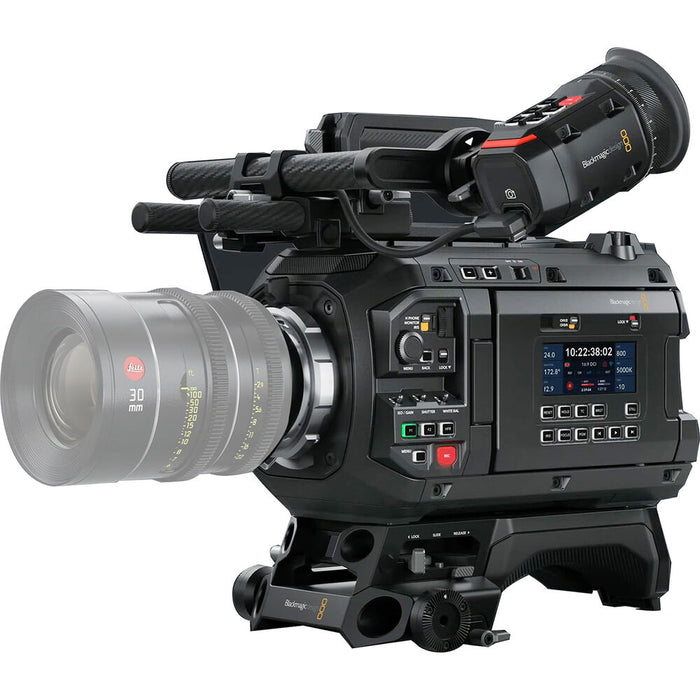 Blackmagic Design URSA Cine 17K 65 camera body with included URSA Cine EVF mounted