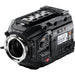 Blackmagic Design URSA Mini Pro 12K professional cinema camera with 12K Super 35mm sensor, 14 stops of dynamic range, and advanced Blackmagic RAW recording for high-end filmmaking and visual effects.