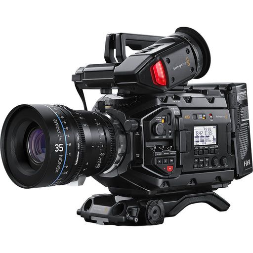 Blackmagic Design URSA Mini Pro 4.6K G2 cinema camera with Super 35mm 4.6K sensor, 15 stops of dynamic range, and advanced high-frame-rate recording for professional filmmakers.