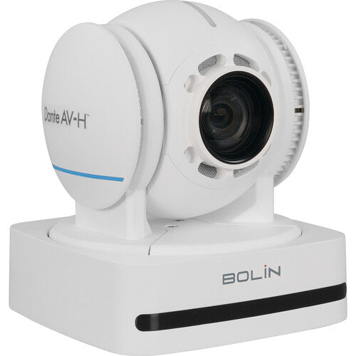 Bolin D2-210H/W Dante AV-H PTZ camera with 10x optical zoom and full HD resolution