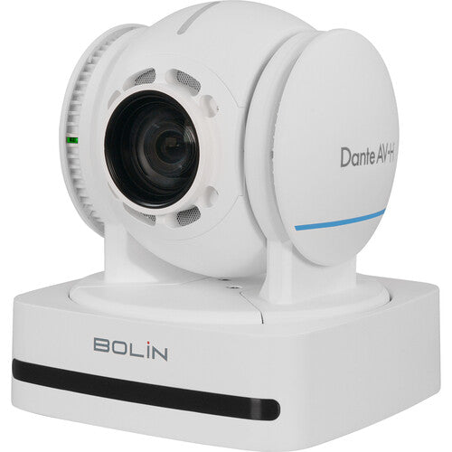 Bolin D2-210H/W Dante AV-H PTZ camera with 10x optical zoom and full HD resolution