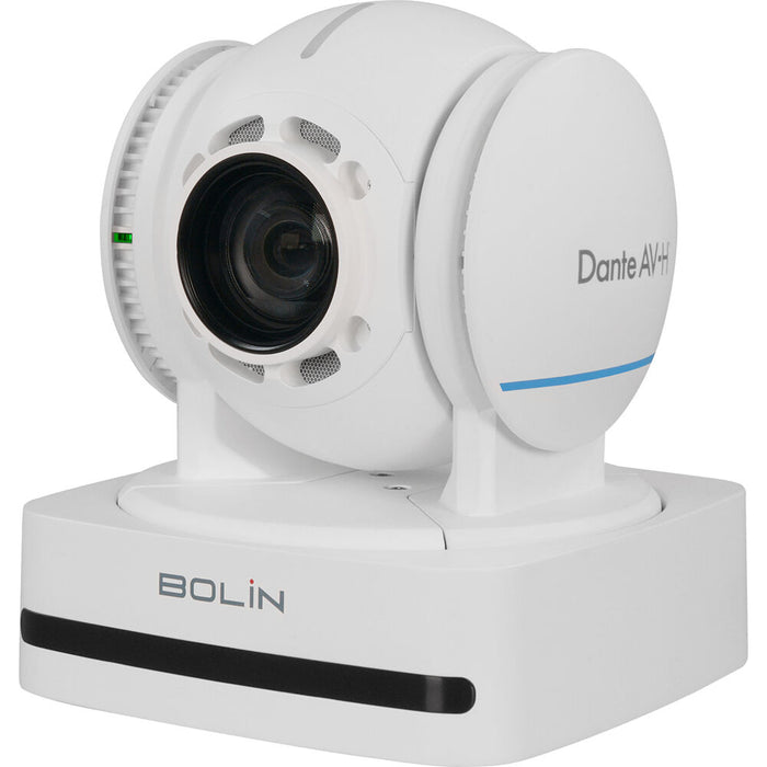 Bolin D2-220H/W Dante AV-H FHD PTZ Camera with 20x optical zoom and full HD video