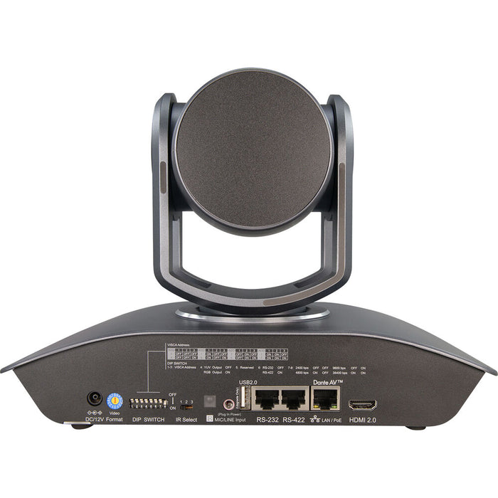 Bolin D220 Dante AV Ultra PTZ camera with 20X zoom in full HD for broadcast and pro AV applications