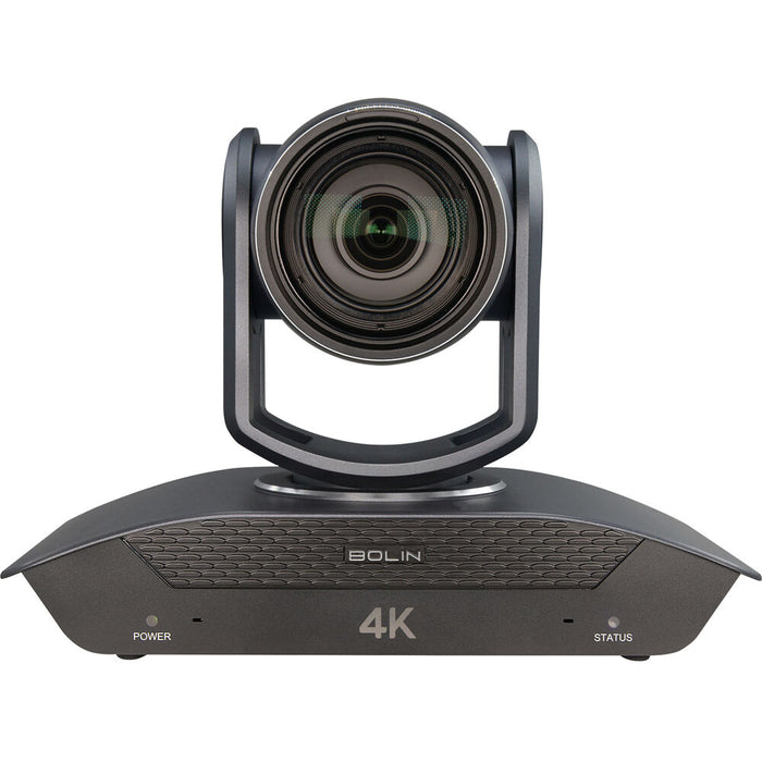 Bolin D412 4K PTZ Camera with 12X Zoom and Dante AV Ultra integration