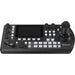 Bolin Technology KBD Plus advanced PTZ production controller with joystick, LCD display, and multi-camera control for broadcast, live production, corporate AV, and houses of worship.