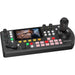 Bolin Technology KBD Plus advanced PTZ production controller with joystick, LCD display, and multi-camera control for broadcast, live production, corporate AV, and houses of worship.