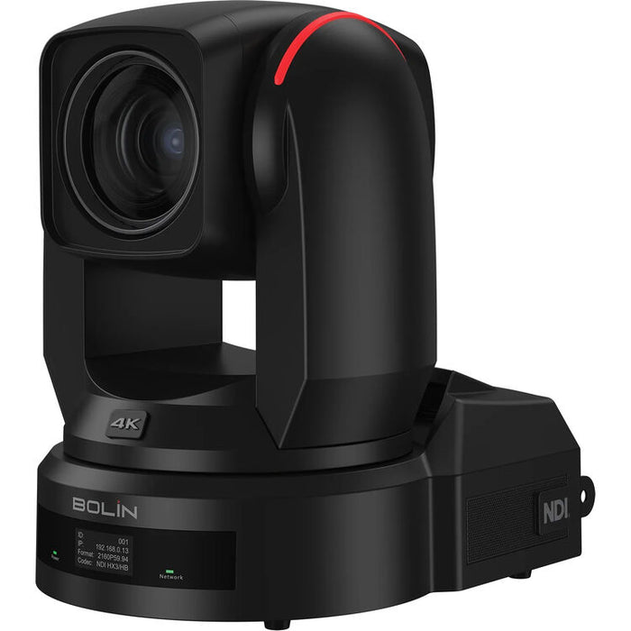 Bolin Technology R9-L420N Large-Sensor UHD 4K NDI PTZ Camera with 20x optical zoom for broadcast, live production, corporate AV, education, and houses of worship.