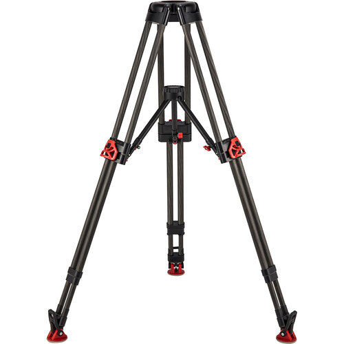 Camgear 3S-FIX EFP100 CF2/MS carbon fiber tripod with mid-level spreader