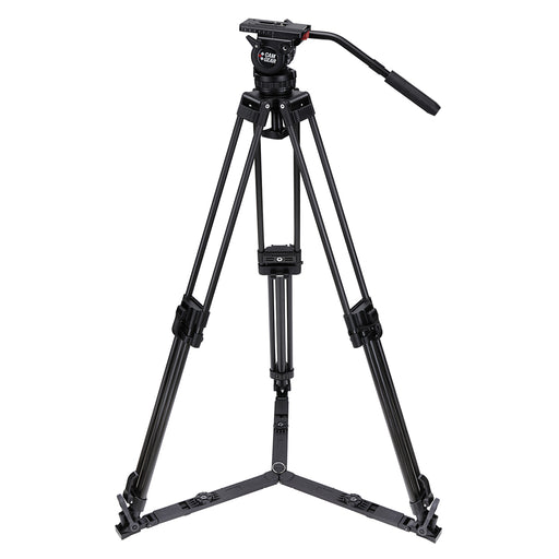 Camgear DV6P CFGS Carbon Fiber Tripod System with DV6P Fluid Head and Ground Spreader