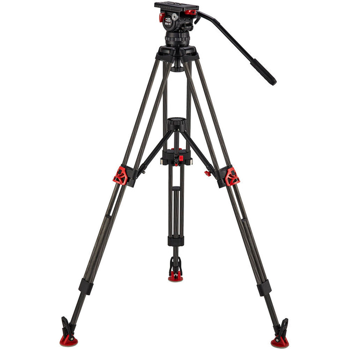 CamGear Elite 15 CFMS professional carbon fiber tripod system with mid-spreader