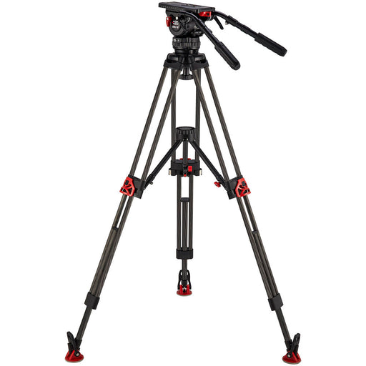 CamGear Elite 18 CFMS Carbon Fiber Tripod with Mid-Spread System for Professional Cameras
