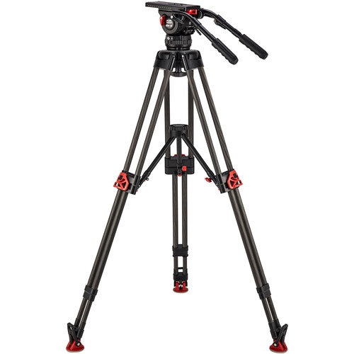 CamGear Elite 18 EFP CFMS professional carbon fiber tripod system with mid spreader