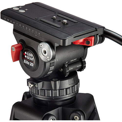 CamGear Elite 20 Fluid Head for professional video and broadcast applications