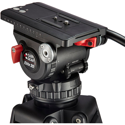 CamGear Elite 20 Fluid Head for professional video and broadcast applications