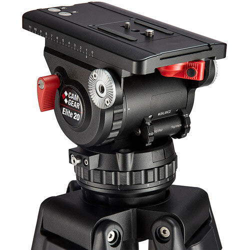 CamGear Elite 20 Fluid Head for professional video and broadcast applications