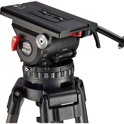 CamGear Elite 25 professional fluid head for broadcast and cinematography
