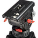 CamGear Elite 8 Fluid Head tripod mount with pan/tilt fluid drag and counterbalance system
