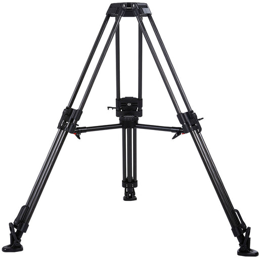 Camgear ENG/CF2 MS Carbon Fiber Tripod – Professional, Lightweight, and Sturdy for Broadcast & Field Use