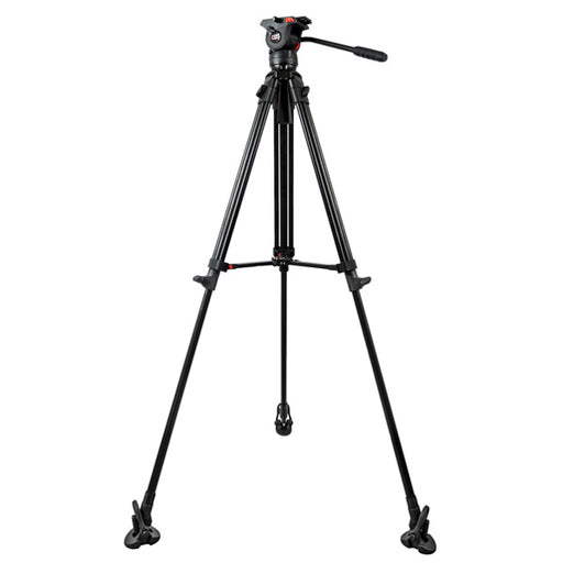 Camgear MARK 2 AL MS Aluminum Tripod System with Fluid Head and Mid-Level Spreader