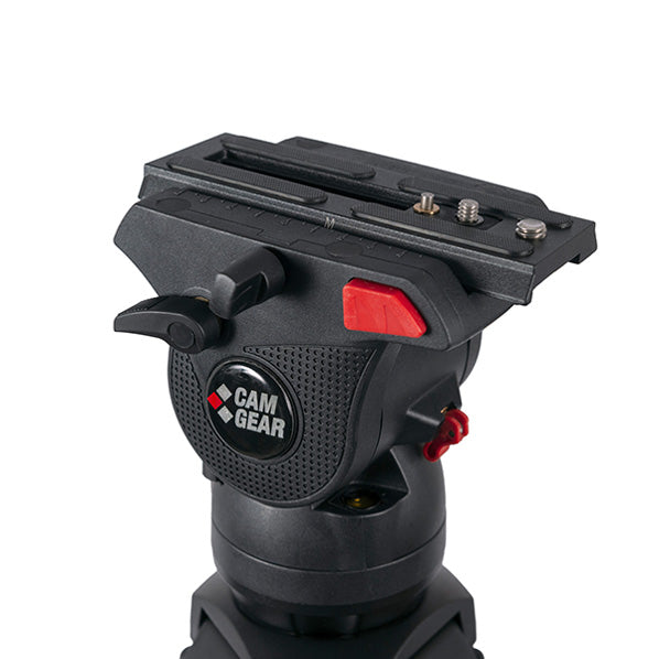 Camgear MARK 2 AL MS Aluminum Tripod System with Fluid Head and Mid-Level Spreader