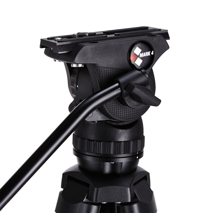 Camgear MARK 4 AL MS Camera Tripod System with Fluid Head and Aluminum Tripod