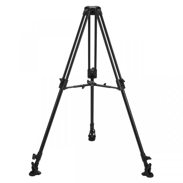 Camgear Mark 6 ALMS Camera Tripod – Sturdy aluminum tripod with fluid head for professional video and film production