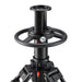 Camgear TERRA II AL Pedestal Camera Tripod supporting professional broadcast camera setup