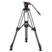 Camgear V10P AL MS Professional Video Tripod System with V10P Fluid Head and T100/AL2 Aluminum Tripod