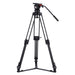Camgear V10P ALGS Professional Camera Tripod with Fluid Head for Smooth Video Capture