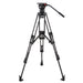 Camgear V15P CFMS Carbon Fiber Camera Tripod System with Fluid Head for Professional Video Production