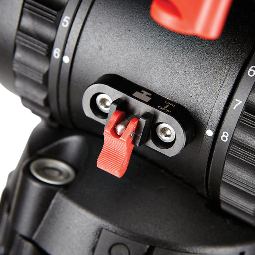 Camgear V15P Fluid Head – Professional video tripod head with smooth fluid drag for precise pan and tilt control.