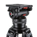 Camgear V60S EFP ALMS Camera Tripod System with Mid-Level Spreader – Professional heavy-duty tripod for broadcast and film production