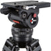 Camgear V60S Studio/OB Fluid Head with 4-bolt flat base and telescopic pan bars