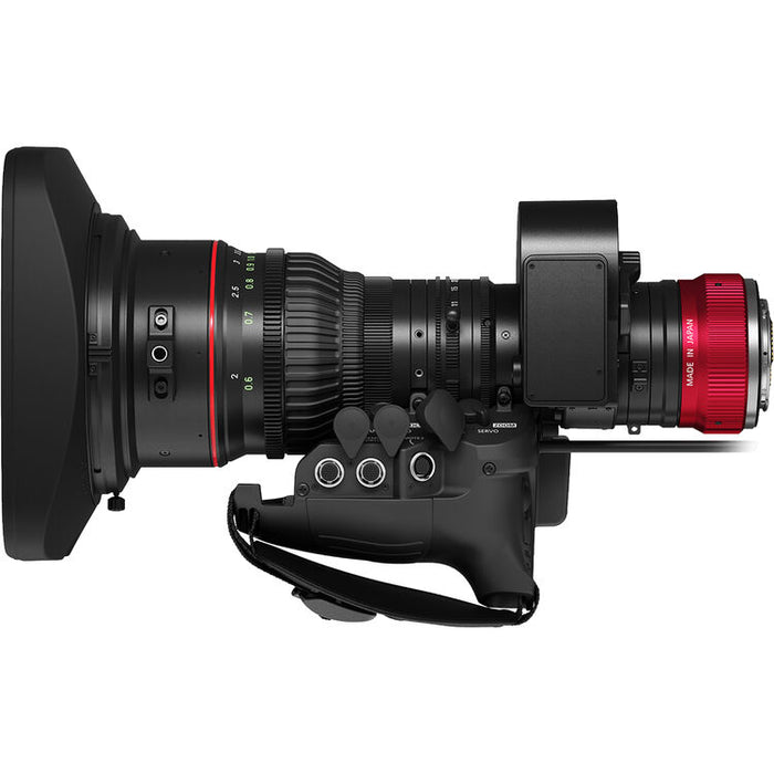 Canon CINE-SERVO 11-55mm zoom lens with RF mount for cinema, broadcast, and live production