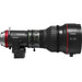 Canon CINE-SERVO 15-120mm T2.95-3.9 zoom lens with 1.5x extender and EF mount for cinema and broadcast production
