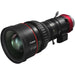 Canon CINE-SERVO 17-120mm T2.95-3.9 cinema zoom lens with ARRI PL mount for broadcast and film production