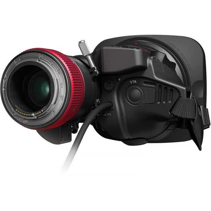 Canon CINE-SERVO 17-120mm T2.95-3.9 cinema zoom lens with RF mount for broadcast and film production