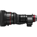 Canon CINE-SERVO 25-250mm T2.95 cinema zoom lens with EF mount for film, broadcast, and live production