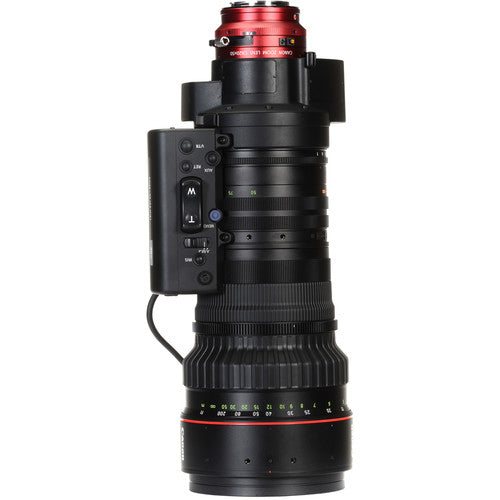 Canon CINE-SERVO 50-1000mm cinema zoom lens with EF mount for long-range broadcast, sports, and wildlife production
