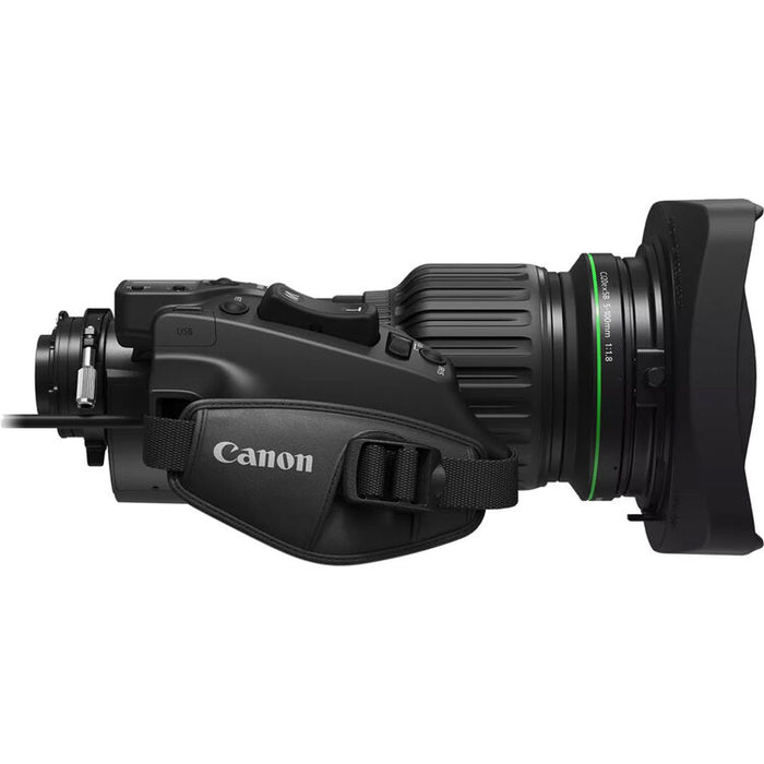 Canon CJ20ex5B IASE T 2/3 inch 4K UHDxs 20x broadcast lens with 5-100mm range and 2x extender