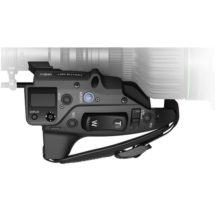 Canon CJ20ex5B IASE T 2/3 inch 4K UHDxs 20x broadcast lens with 5-100mm range and 2x extender