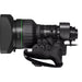Canon CJ27ex7.3B IASE T 2/3 inch UHD 27x portable broadcast lens with 7.3-197mm range and 2x extender