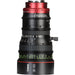 Canon CN-E 30-105mm T2.8 EF Mount Compact Cinema Zoom Lens for high-quality video production with smooth focus and precise aperture control.