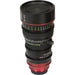 Canon CN-E 30-105mm T2.8 PL mount cinema zoom lens with high optical performance, compact design, and smooth focus control for professional filmmakers.