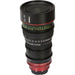 Canon CN-E 30-105mm T2.8 PL mount cinema zoom lens with high optical performance, compact design, and smooth focus control for professional filmmakers.