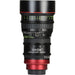 Canon CN-E 30-105mm T2.8 PL mount cinema zoom lens with high optical performance, compact design, and smooth focus control for professional filmmakers.