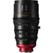Canon CN-E 45-135mm EF T2.4 cinema zoom lens with EF mount, compact design, smooth focus control, and high-quality optics for professional filmmaking.