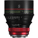 Canon CN-R 135mm T2.2 L F cinema prime lens with RF mount for full-frame cinematic production