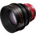 Canon CN-R 85mm T1.3 L F cinema prime lens with RF mount for full-frame cinematic production
